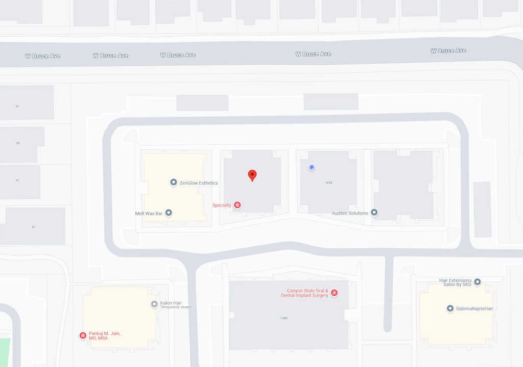 Map-Mesa Trigger point Injections in Gilbert AZ